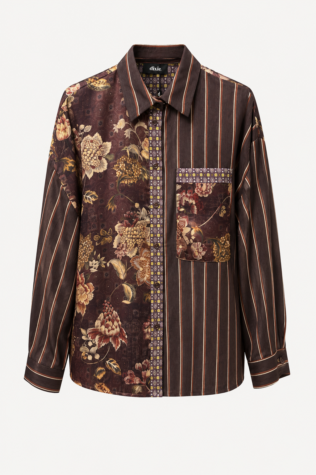 Camicia fantasia mix floreale e righe
DIXIE CFLL2EBA