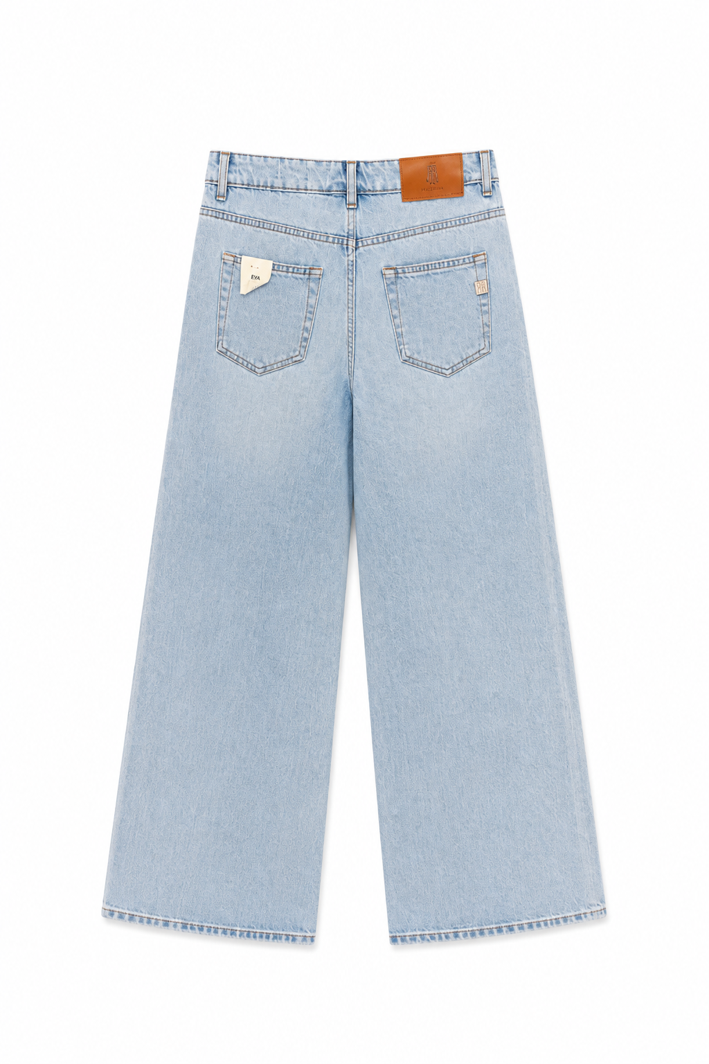 Jeans Eva – Wide Leg Denim Chiaro
