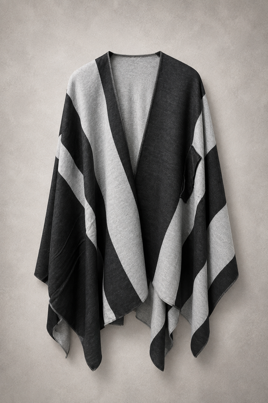 Poncho Fierra grigio GOA GOA