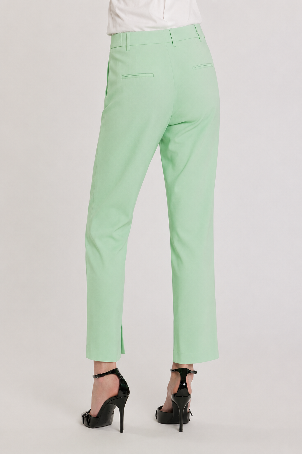 Pantalone CISALINA sigarette con spacchi sul fondo