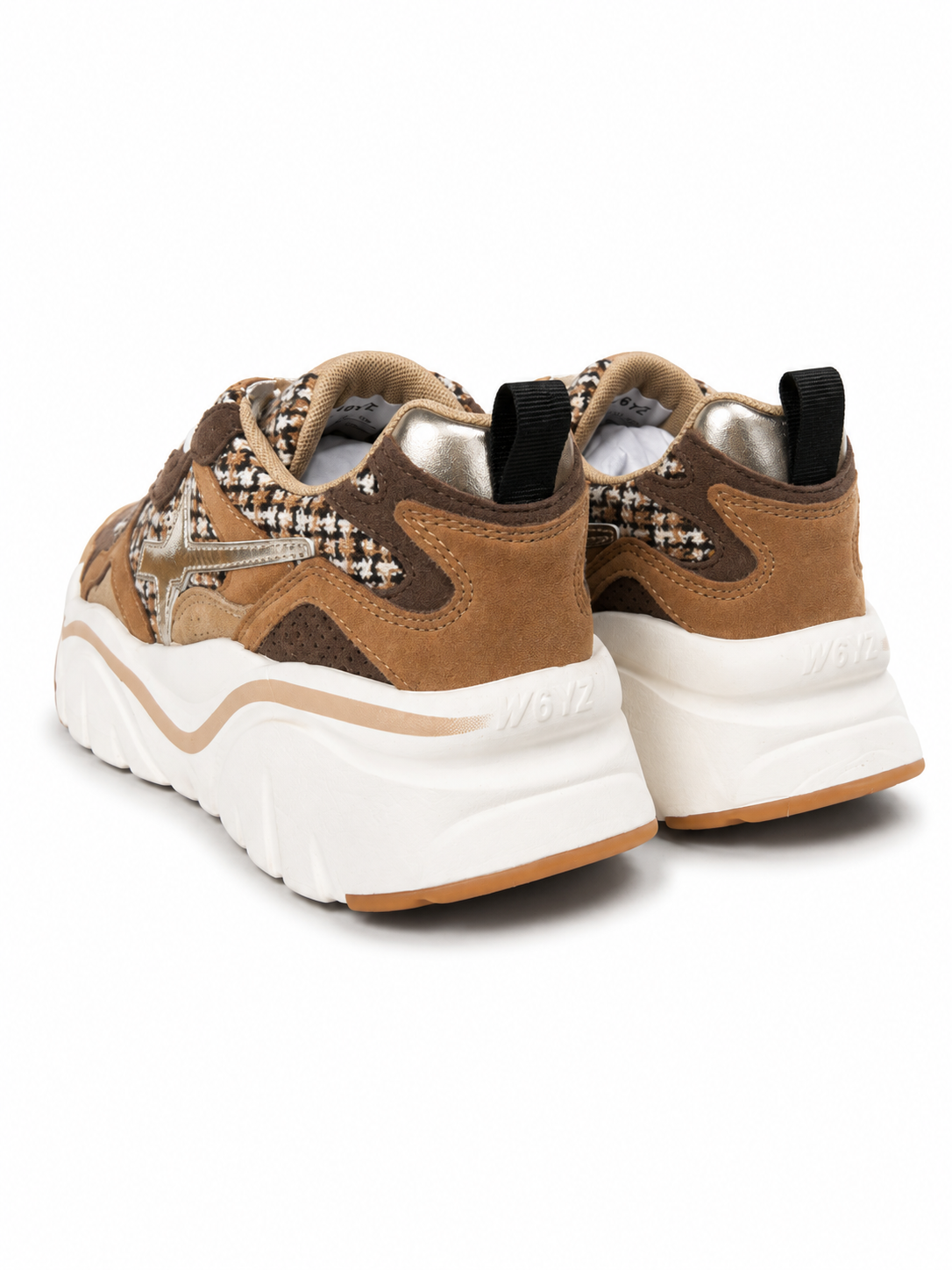Sneakers Mia brown platinum multi W6YZ