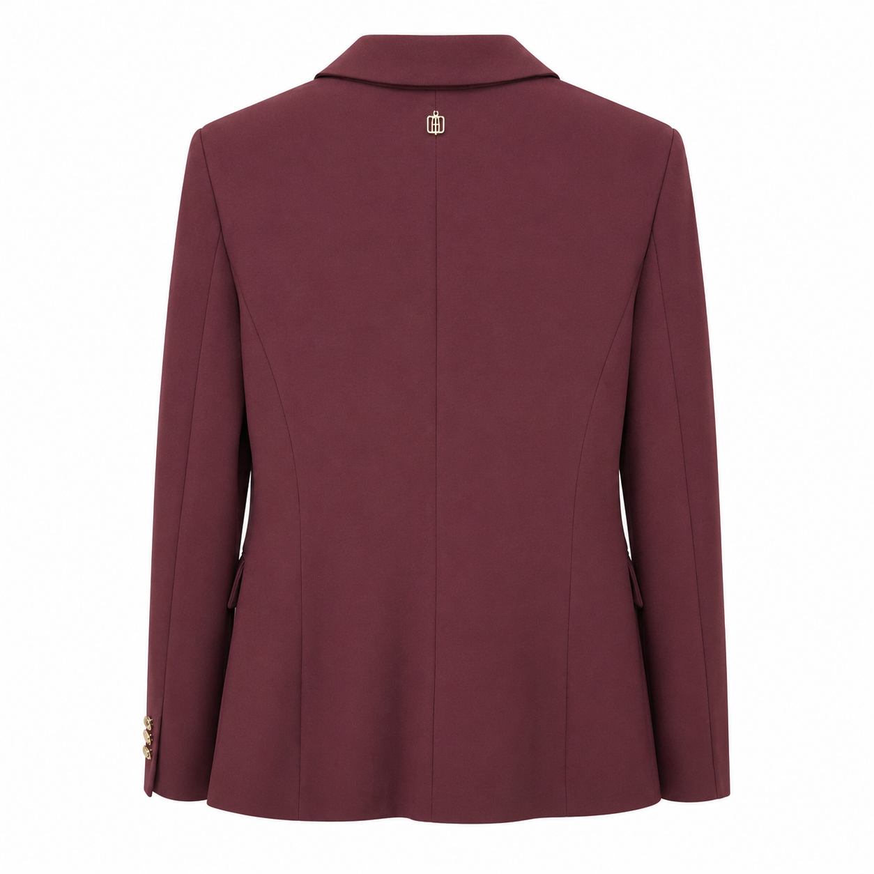 GIACCA BORDEAUX FITTED FRACOMINA