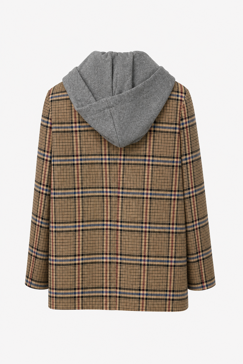 BLAZER QUADRI CON CAPPUCCIO REMOVIBILE -DIXIE-JDBF2BNUA