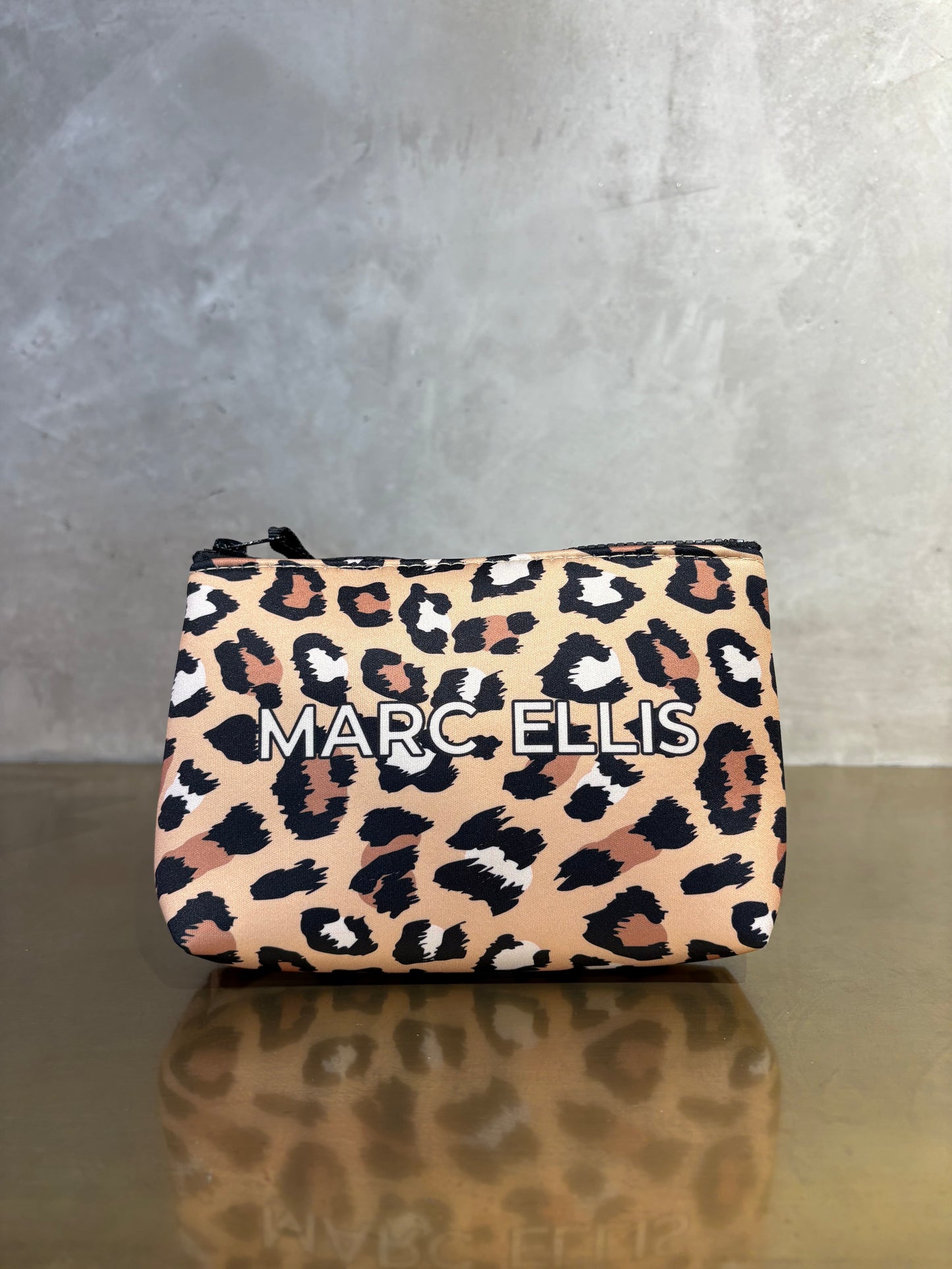 POCHETTE LEOPARD SAND