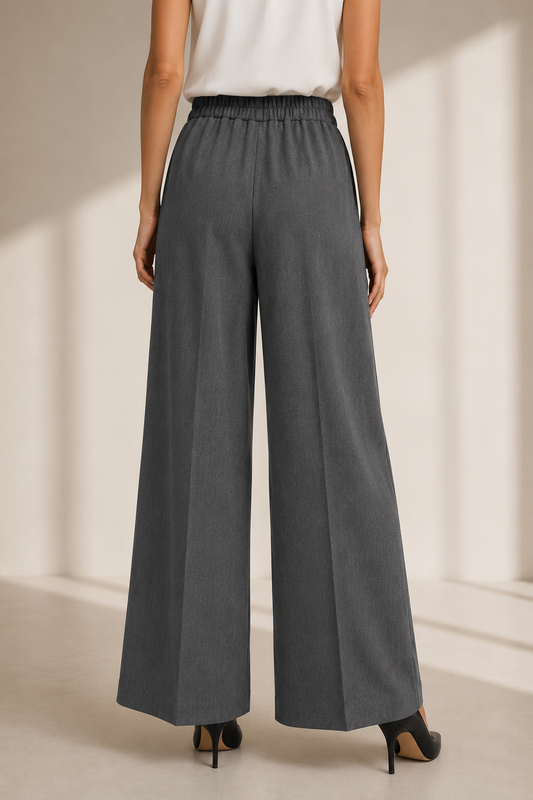 Pantalone flare Fracomina – Grigio Melange