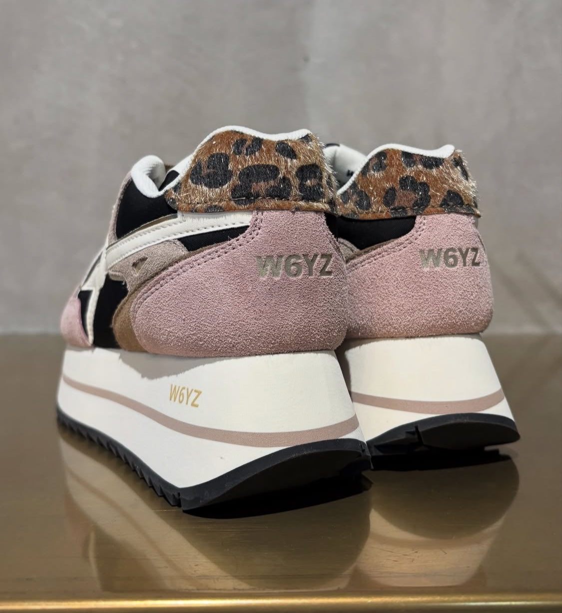 SNEAKERS W6YZ LEOPARD GLAM