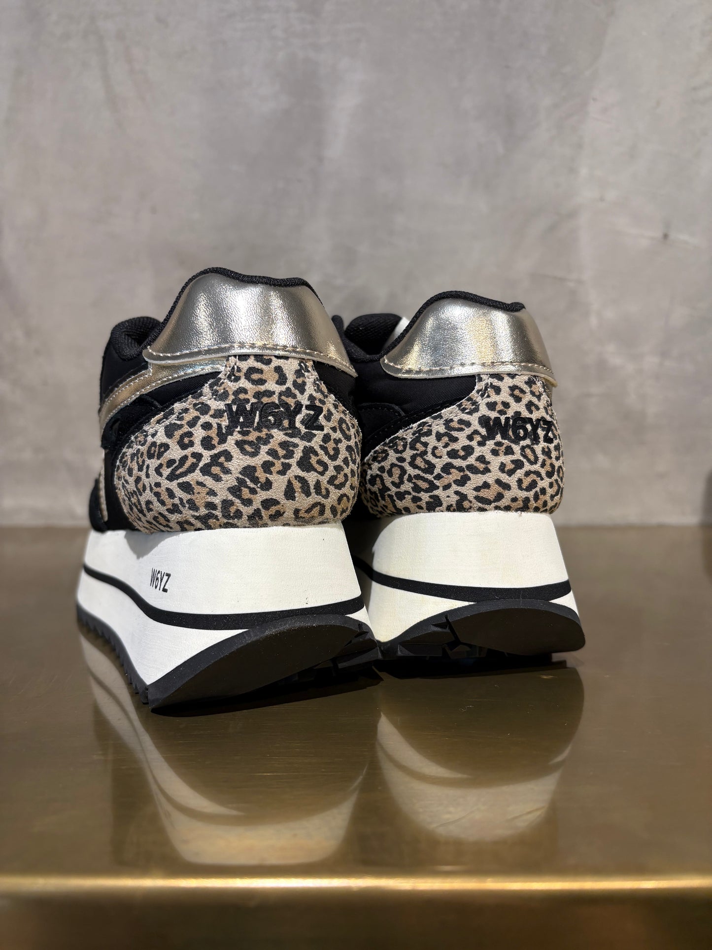 SNEAKERS W6YZ LEOPARD GLAM