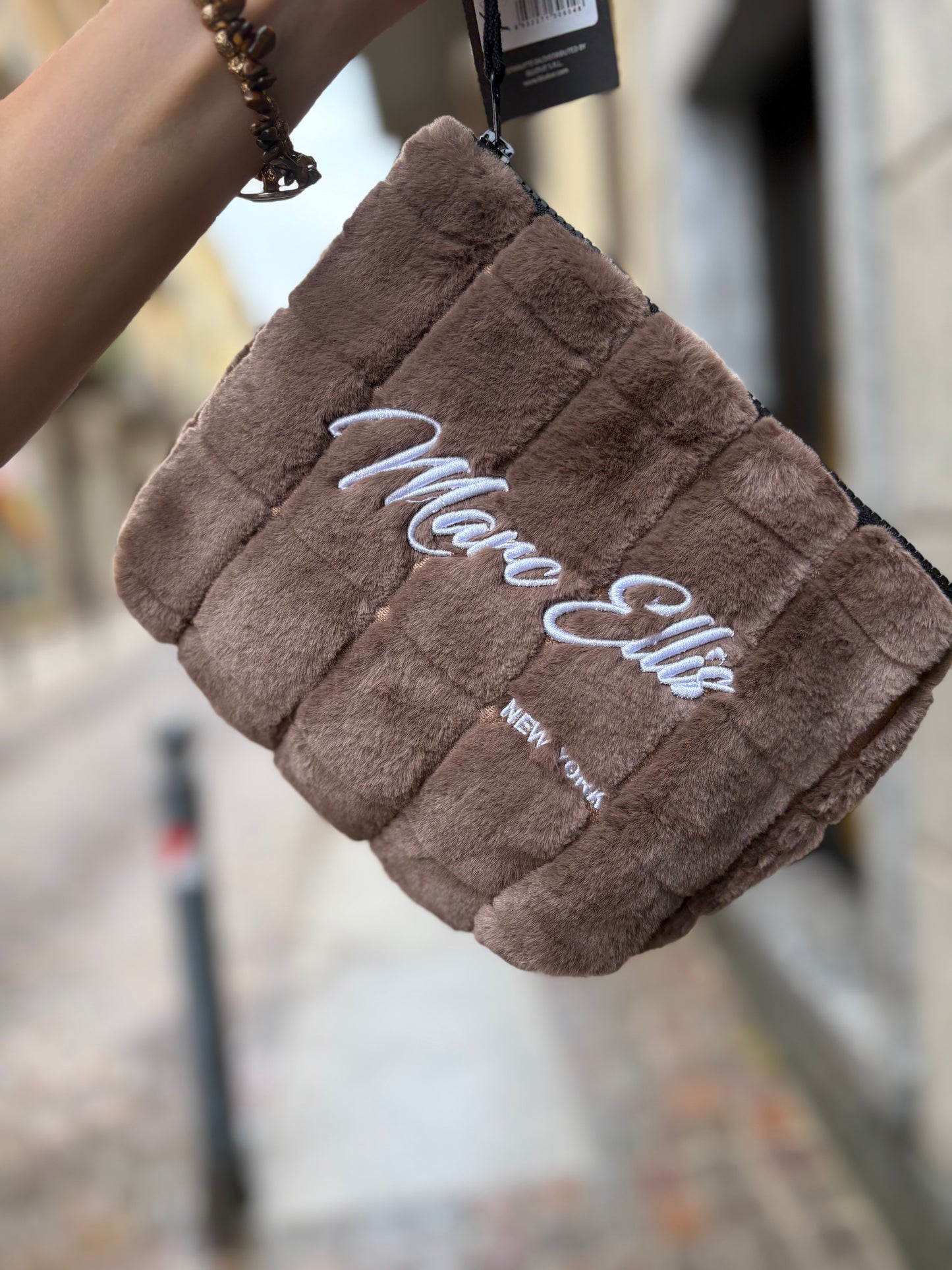 POCHETTE MARC ELLIS Buby Hair Cocoa