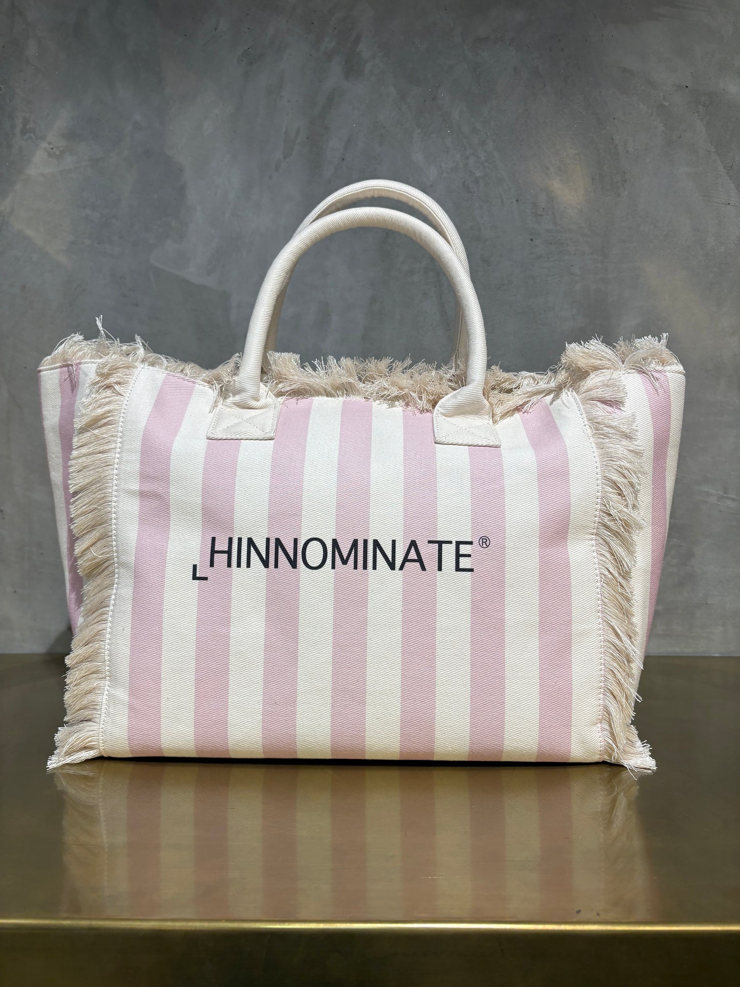 BORSA SHOPPER A RIGHE HINNOMINATE