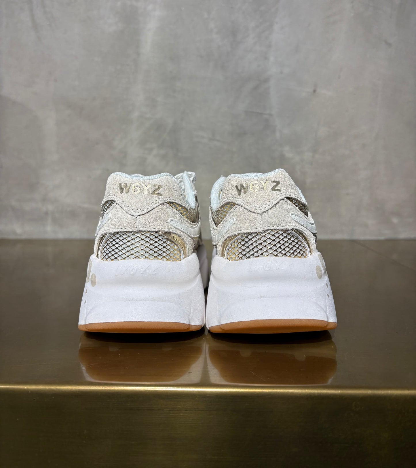 SNEAKERS PLATFORM W6YZ PLATINUM WHITE