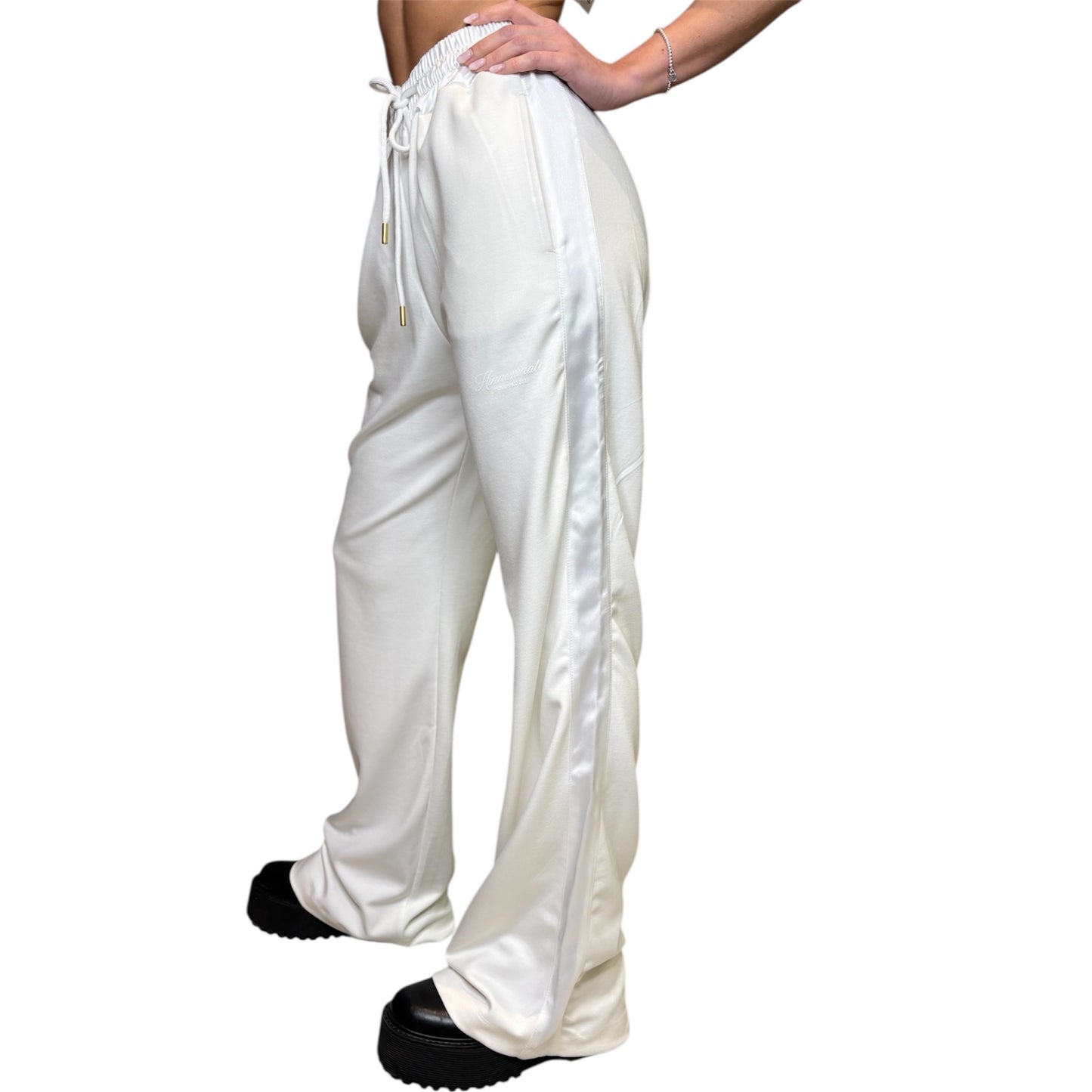 PANTALONE DRITTO VITA ALTA IN VISCOSA HINNOMINATE