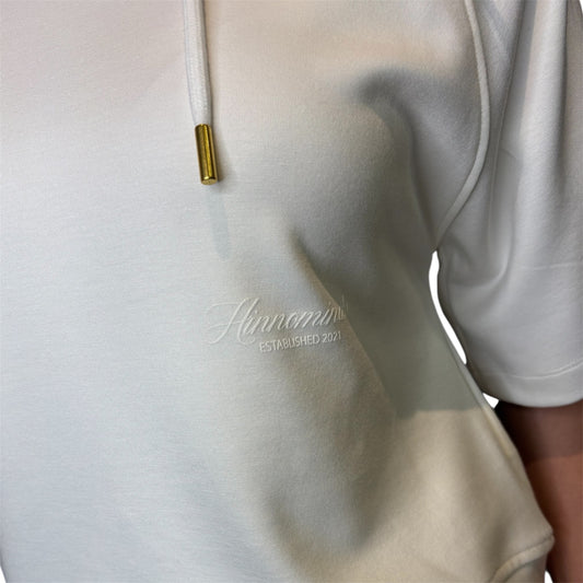 FELPA MANICA CORTA CON CAPPUCCIO HINNOMINATE