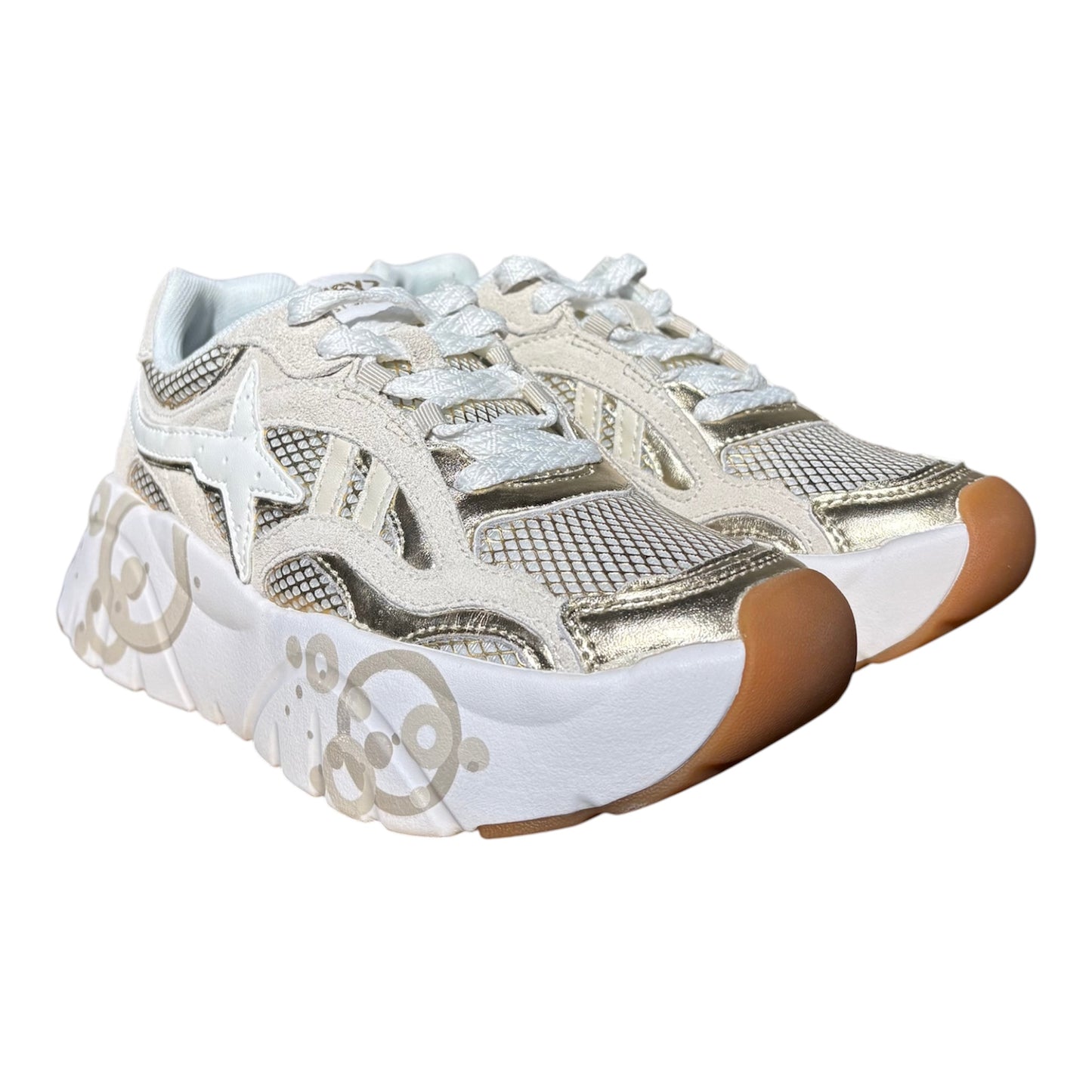 SNEAKERS PLATFORM W6YZ PLATINUM WHITE