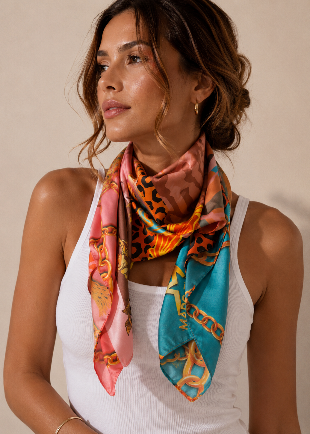 Foulard/Pareo Fantasia Multicolor