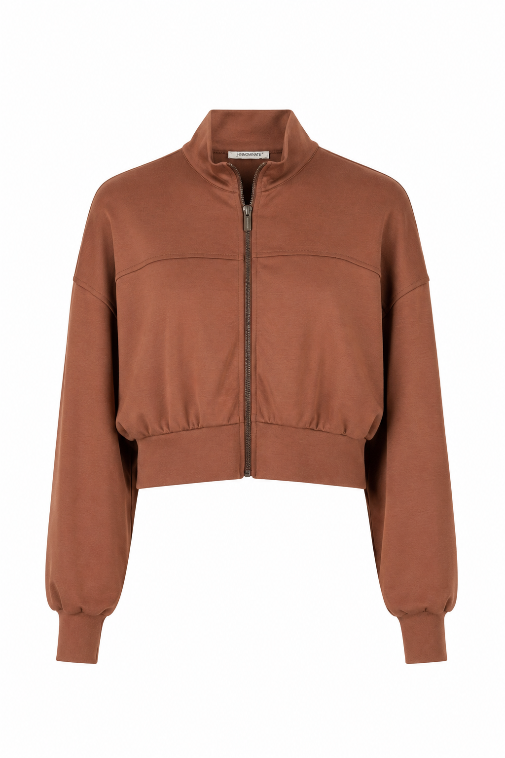 Felpa Crop con Zip – Hinnominate