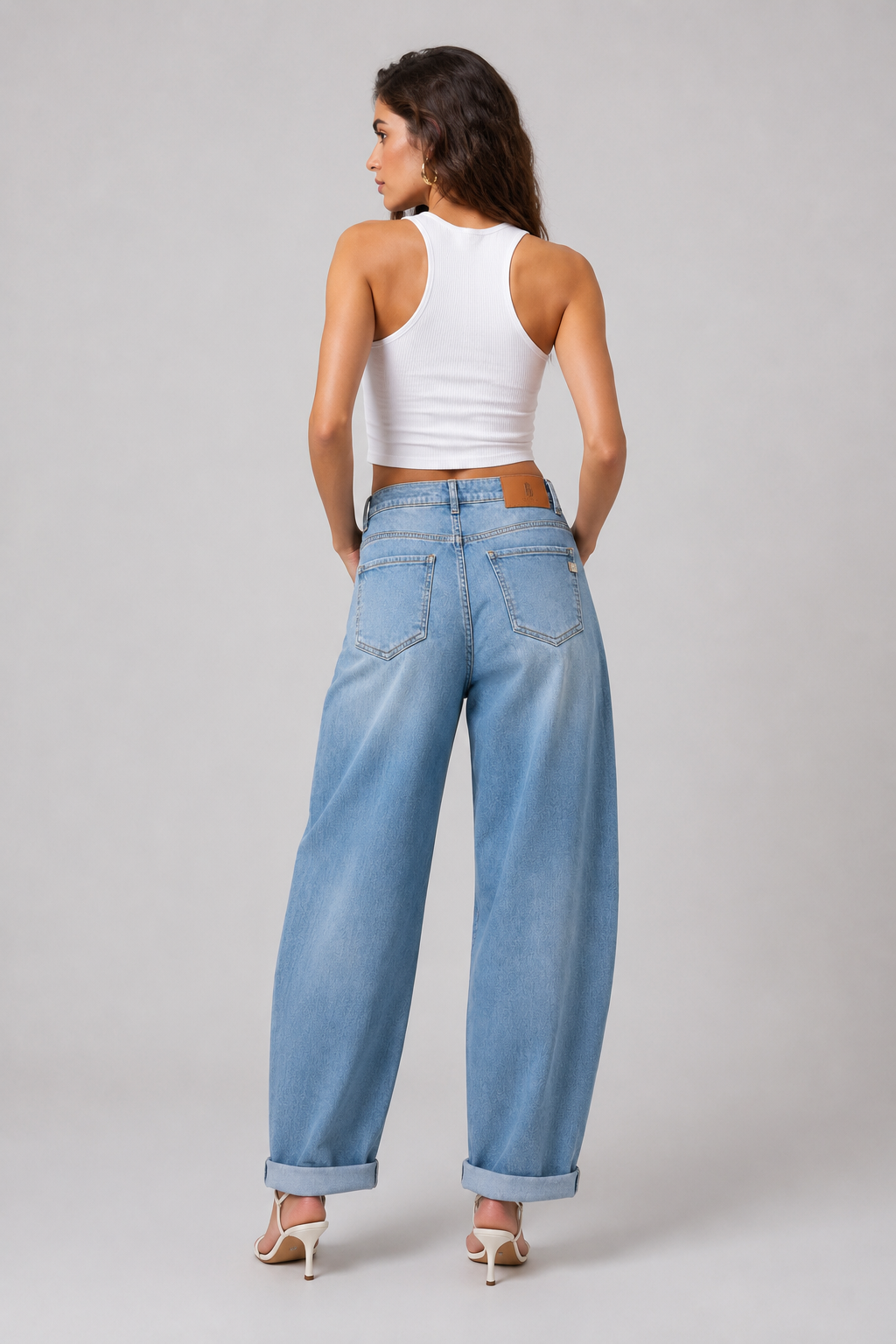 Jeans Balloon Denim Chiaro