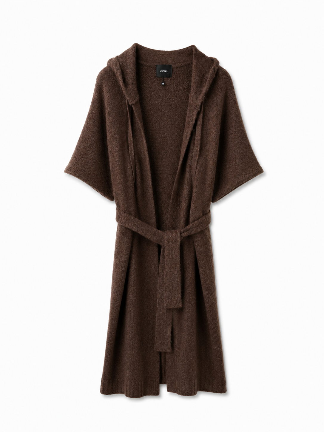 Cardigan con cappuccio DIXIE colore moro