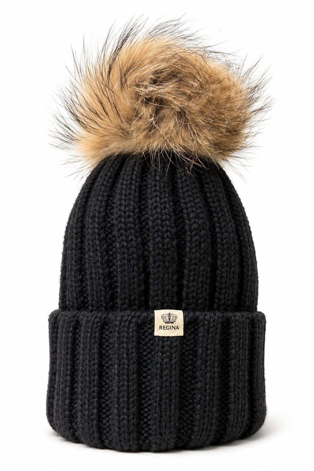Cappello Regina 100% Lana – Nero