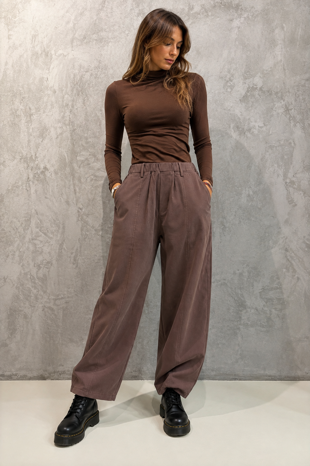 Pantalone Balloon ELEH – Colore Moro