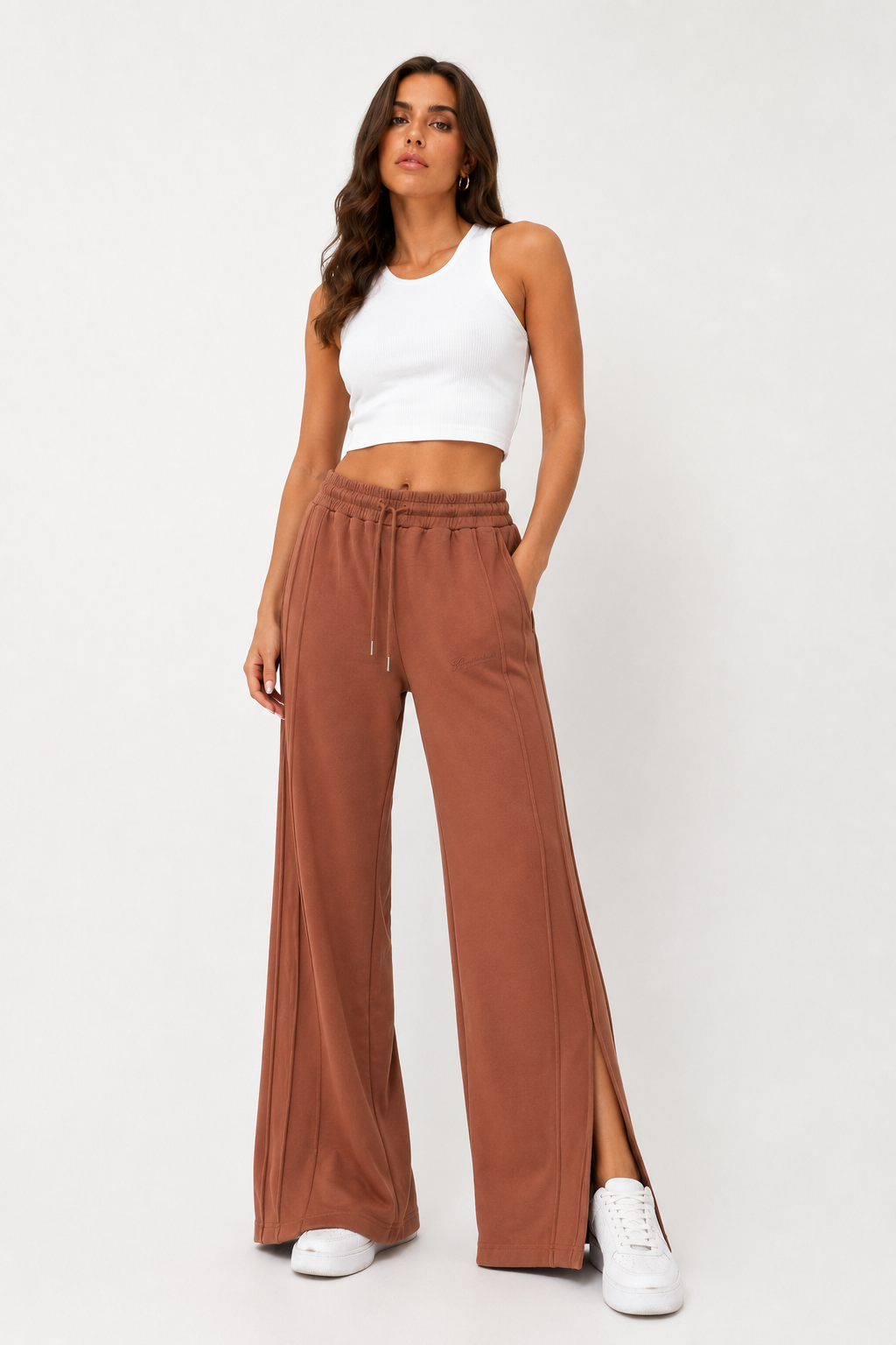 Pantalone Palazzo con Spacco Laterale – Hinnominate