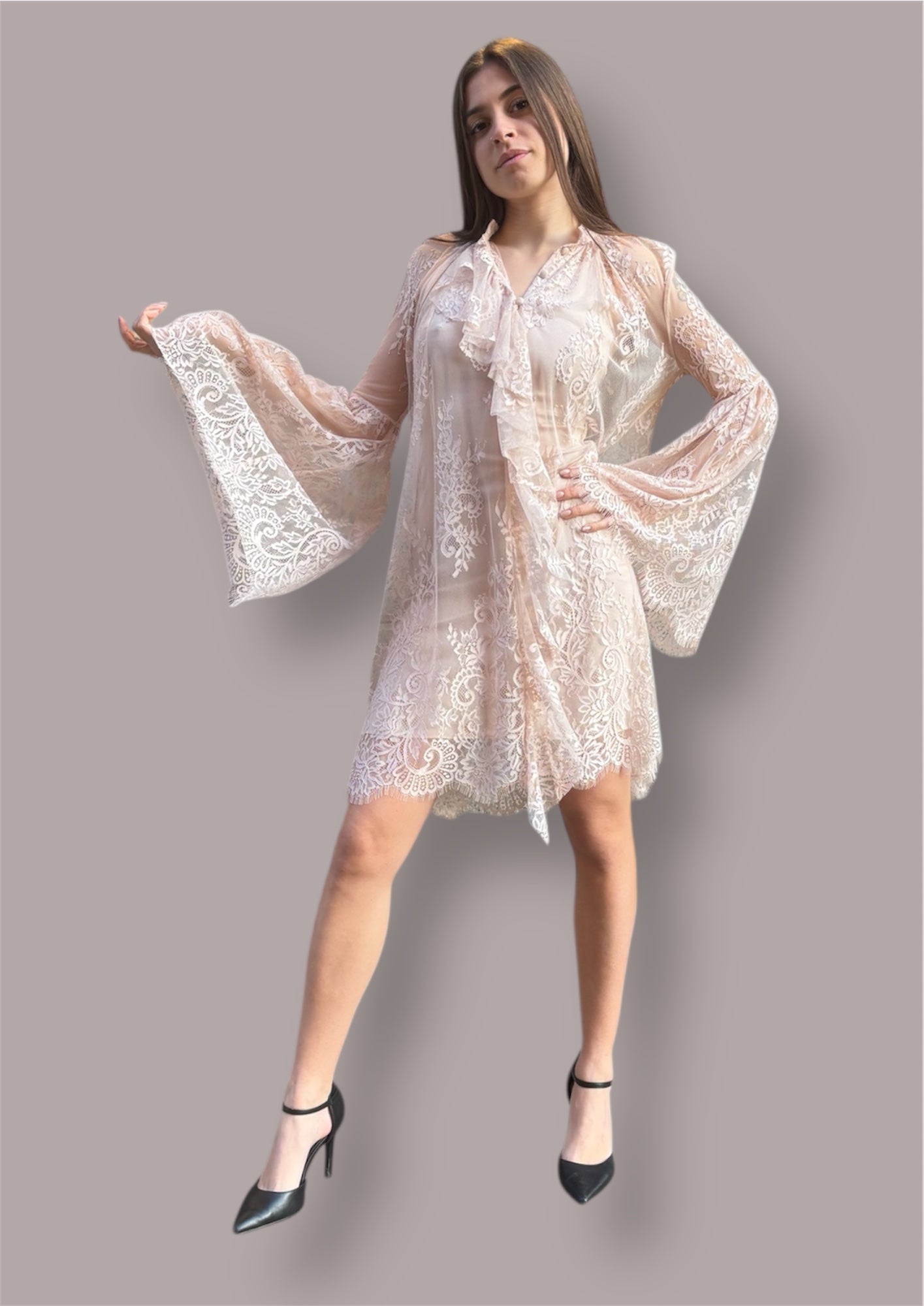 ABITO CORTO IN PIZZO