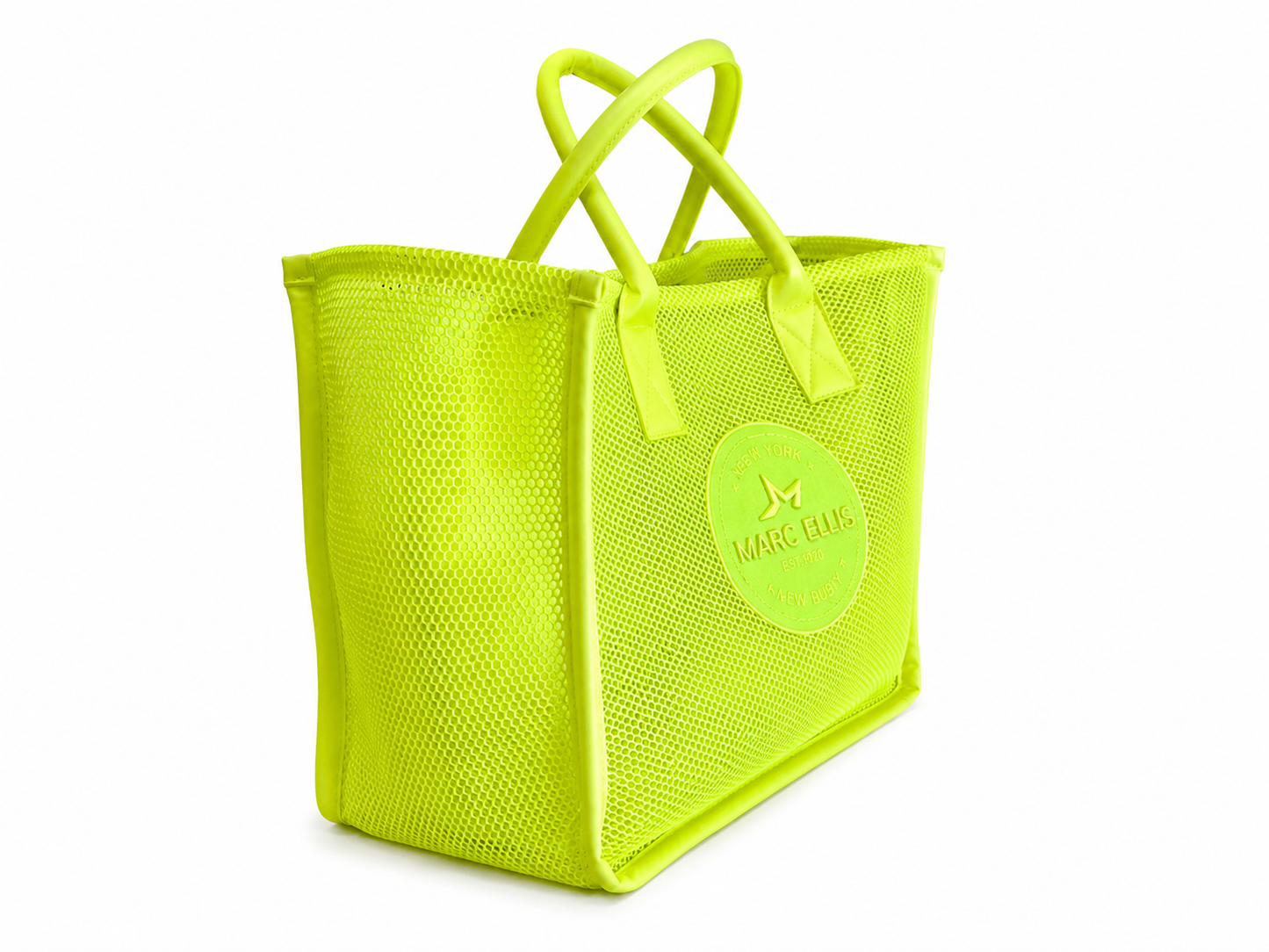 SHOPPER MARE MARC ELLIS giallo fluo