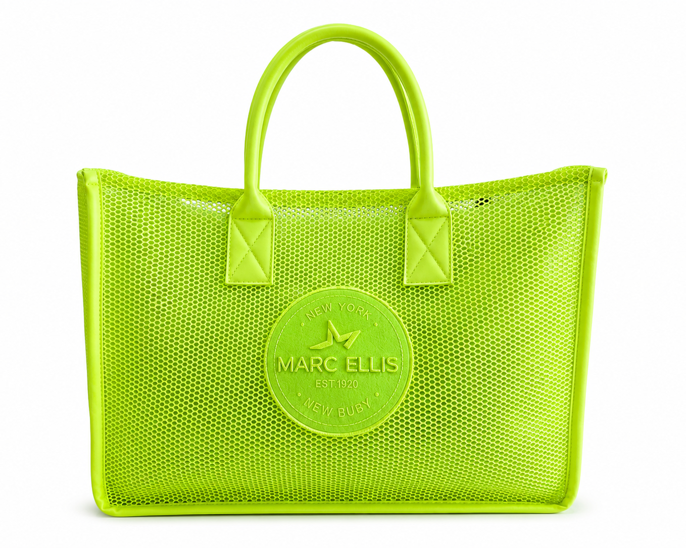 SHOPPER MARE MARC ELLIS giallo fluo