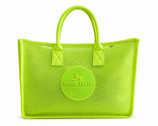 SHOPPER MARE MARC ELLIS giallo fluo