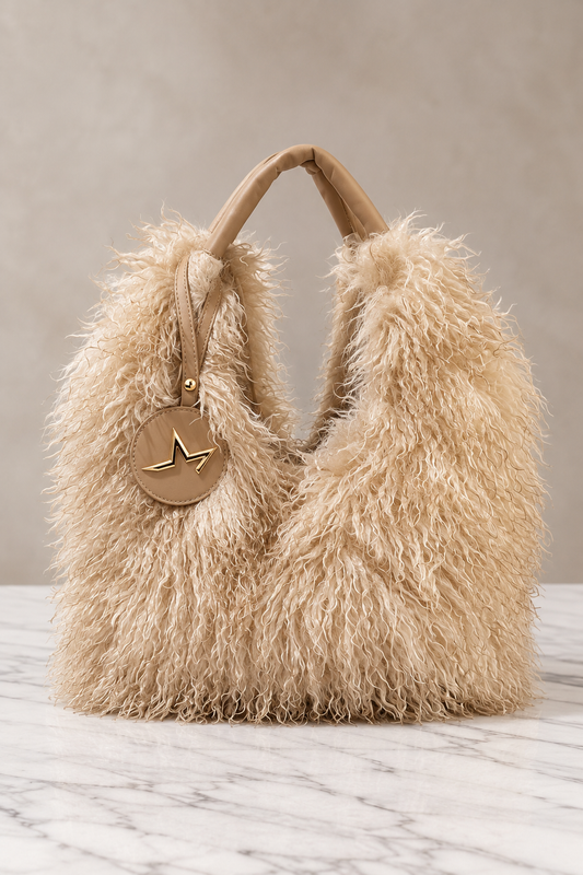 Borsa Marc Ellis Buby Yak M – Dark Beige