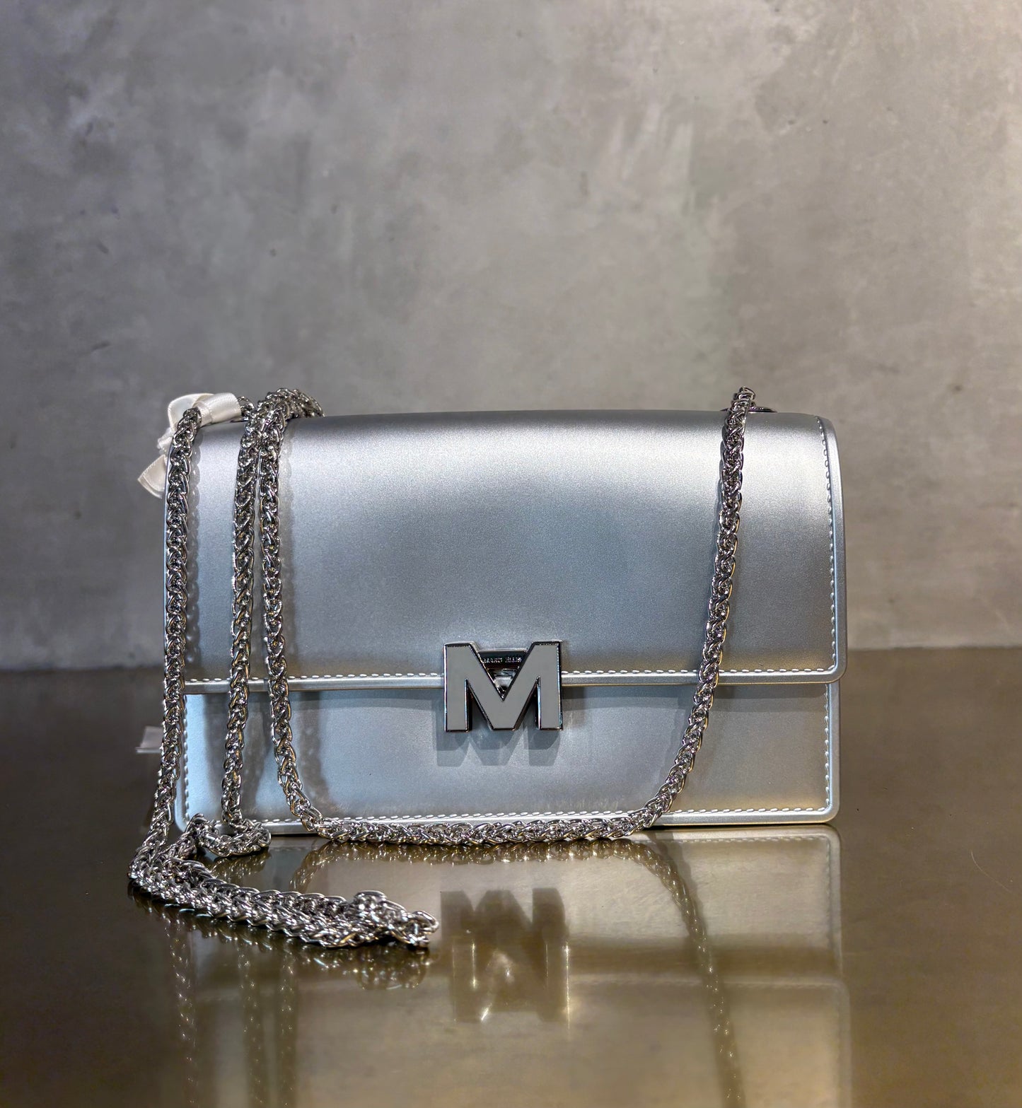 MINI BAG SILVER Supermee