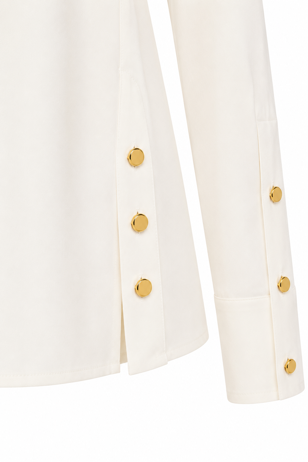 Camicia oversize Fracomina color Cream