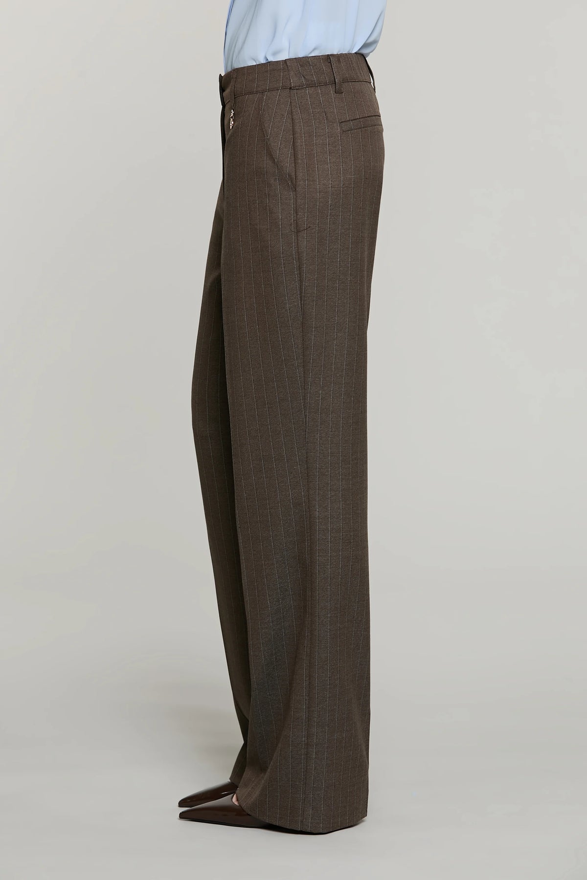 Pantalone ARKINI Palazzo Gessato Vita Alta