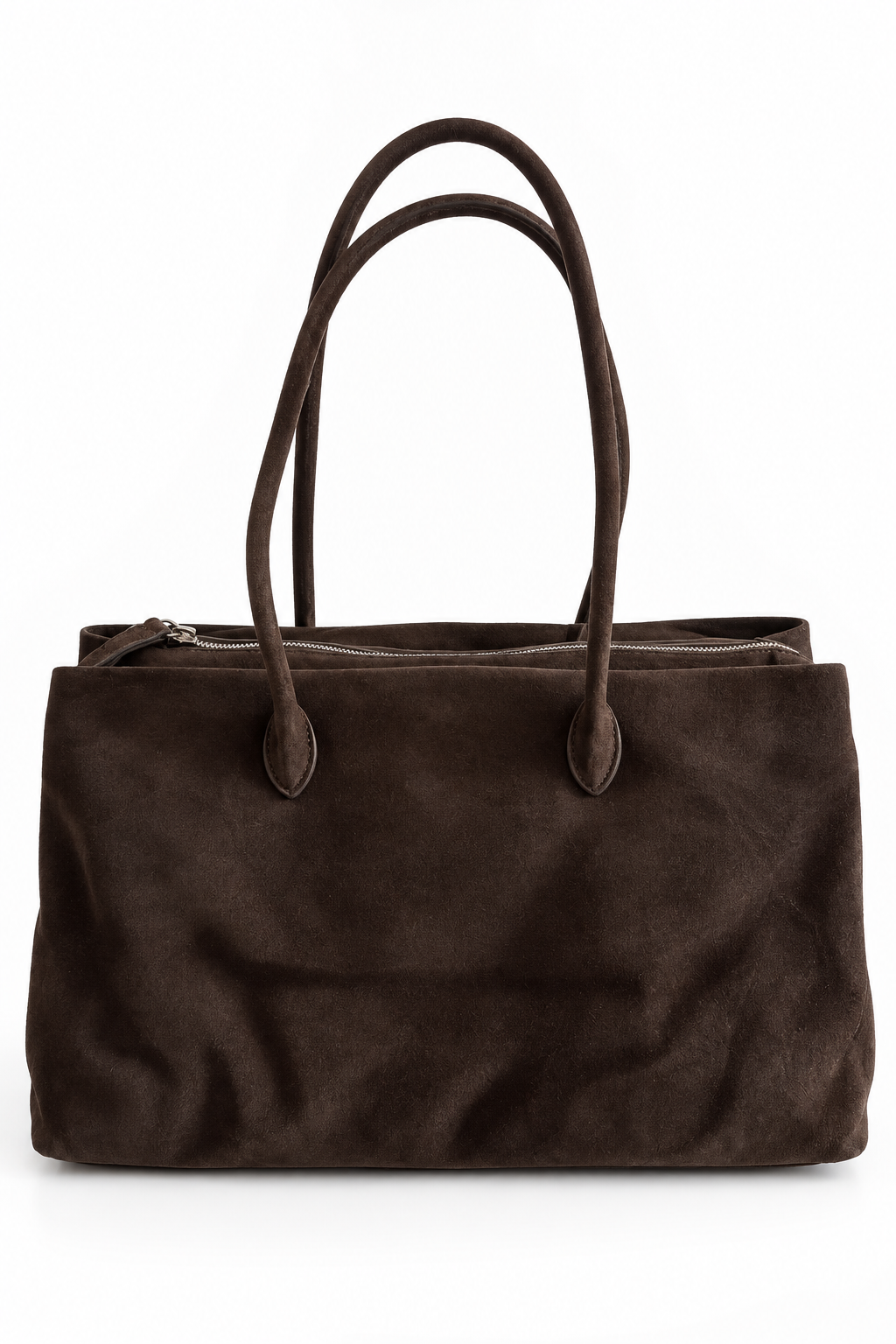 Borsa Tote Scamosciata Testa di Moro ELEH