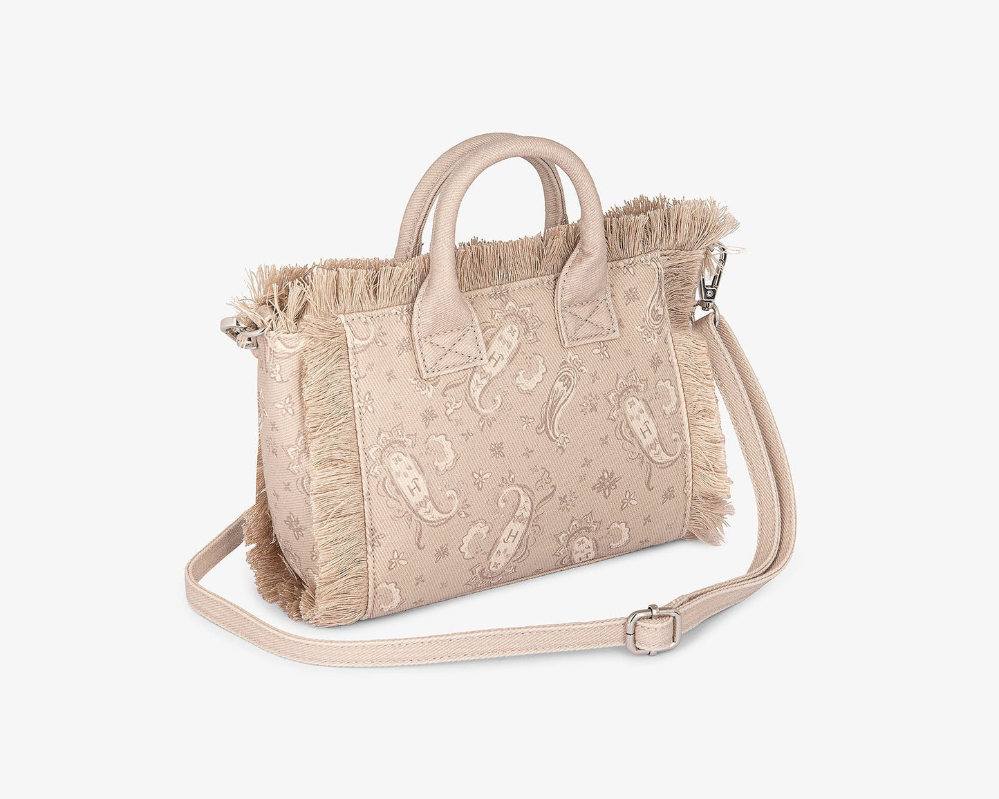 MINI SHOPPER HINNOMINATE CON STAMPA BANDANA BEIGE