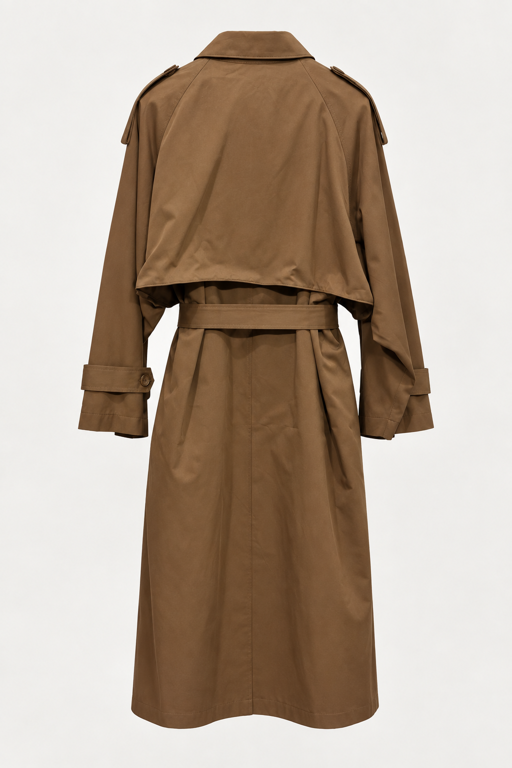 Trench lungo color tabacco – ELEH