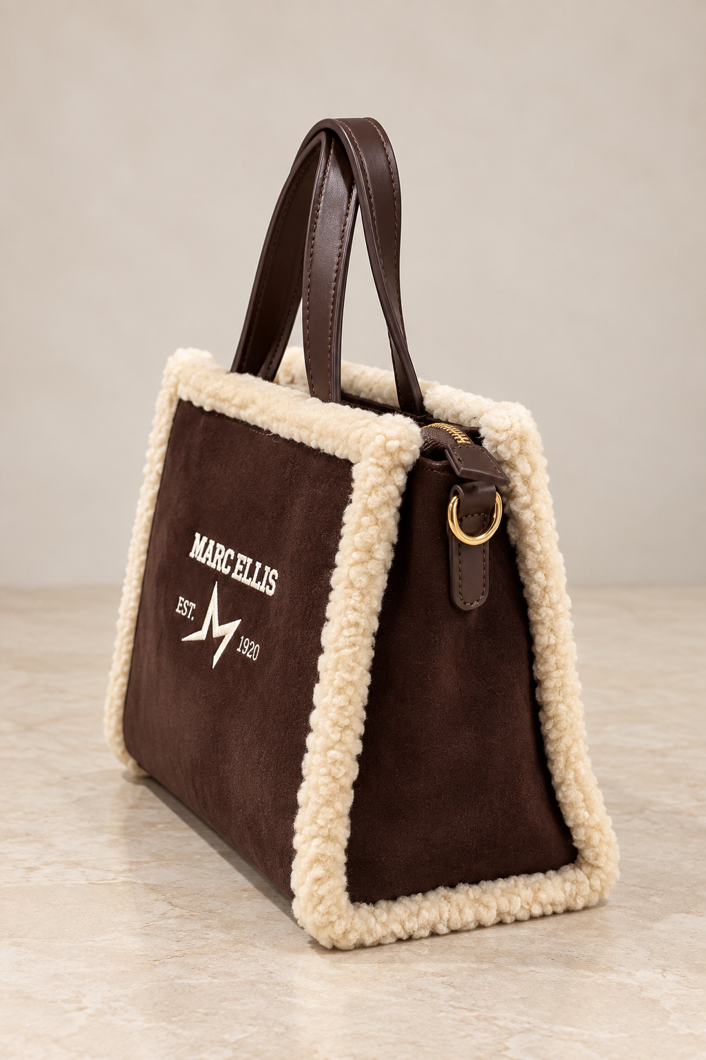 Borsa Marc Ellis “Buby Buckskin M” – Chocolate
