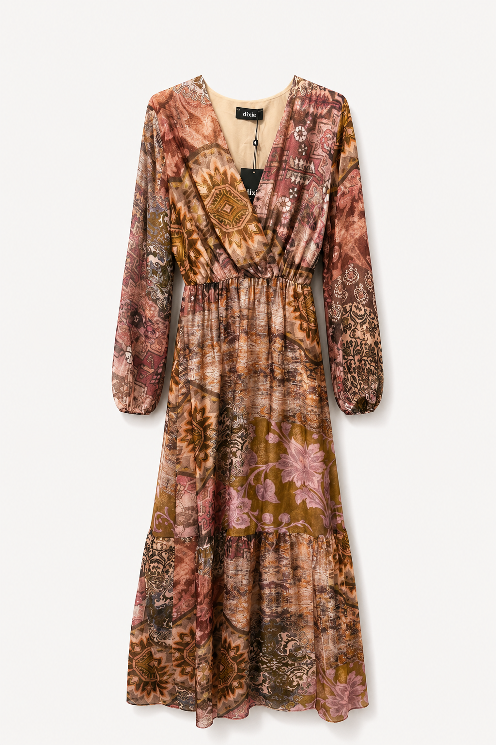 Abito in fantasia stile boho DIXIE A207B009A