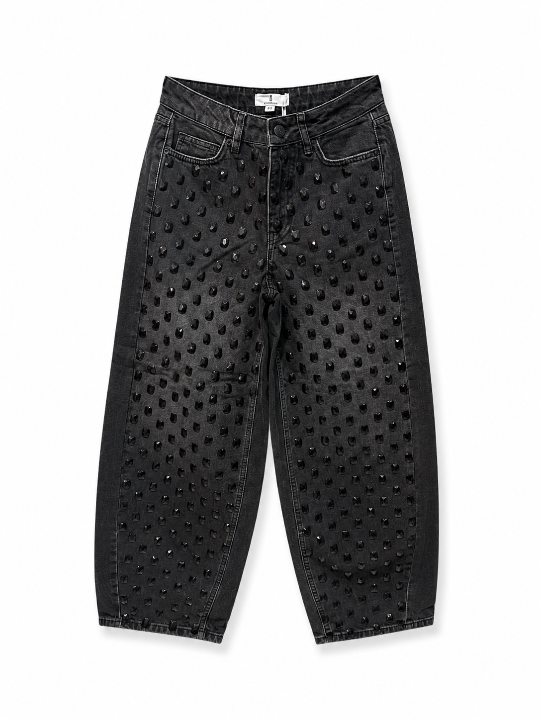 JEANS BALOON NERO DI  FRACOMINA