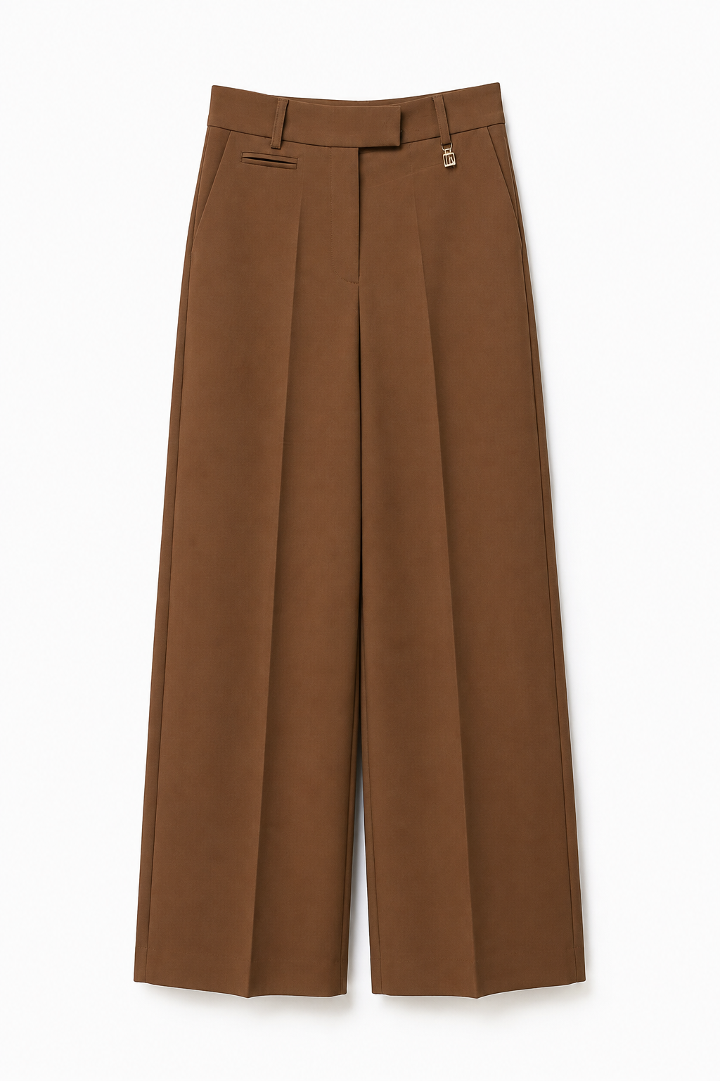 Pantalone flare coffee FRACOMINA