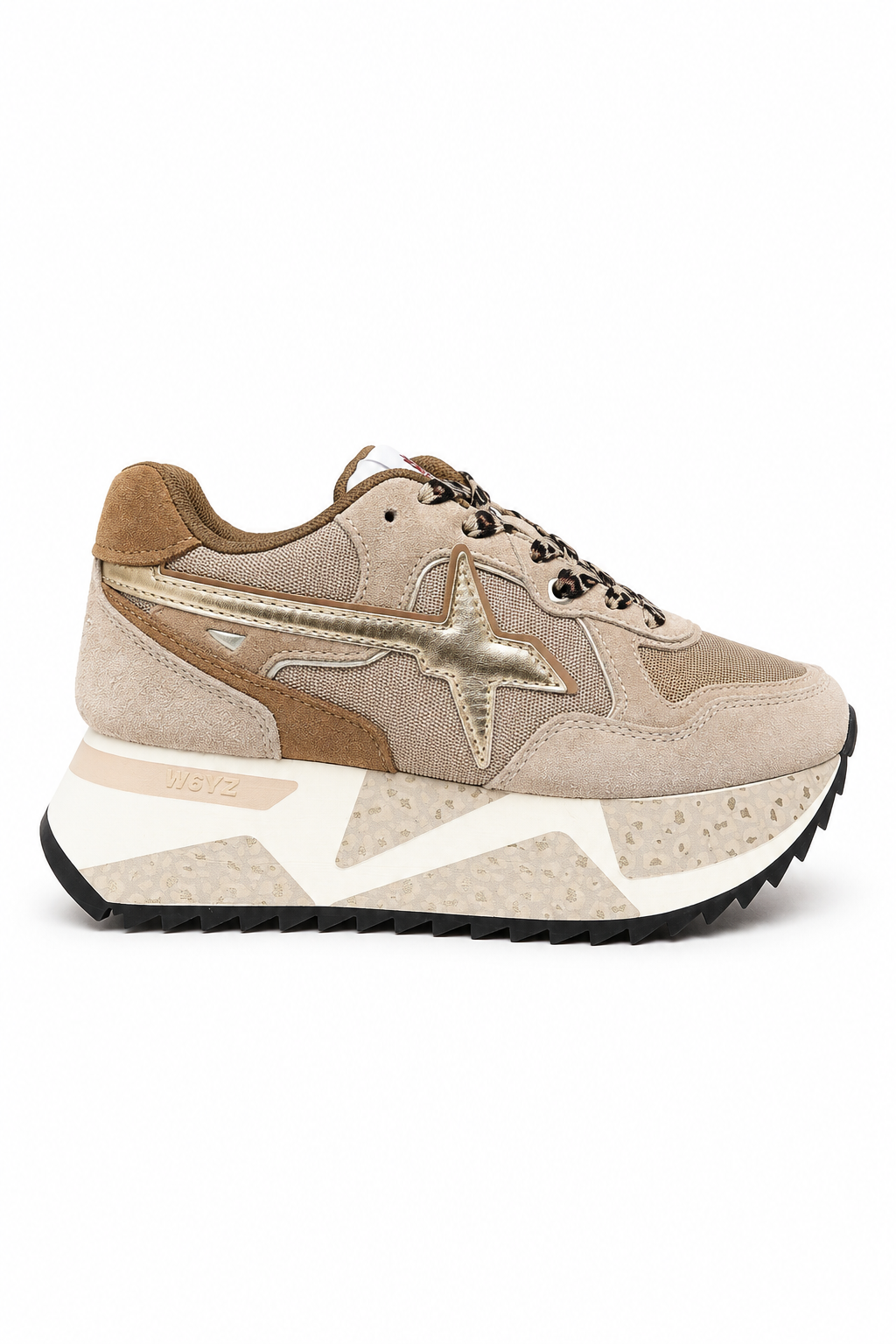 Sneakers Deva Taupe-Brandy W6YZ