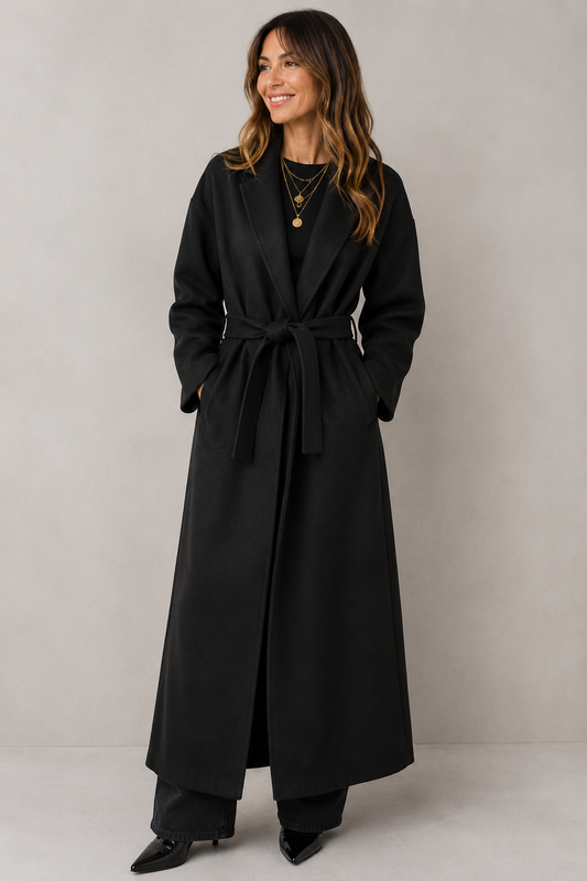 Cappotto Maxim nero GOA GIÀ