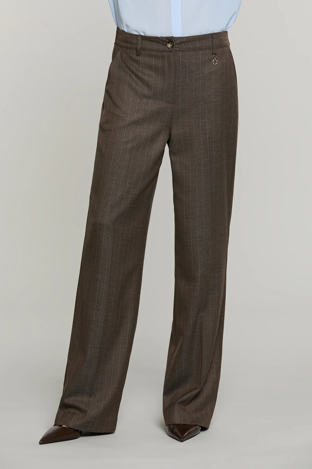 Pantalone ARKINI Palazzo Gessato Vita Alta