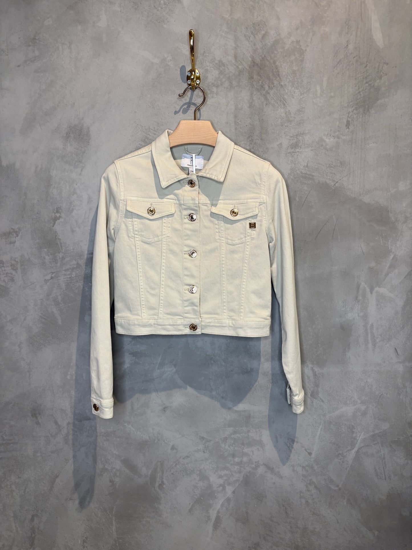GIACCA DI JEANS SAND
