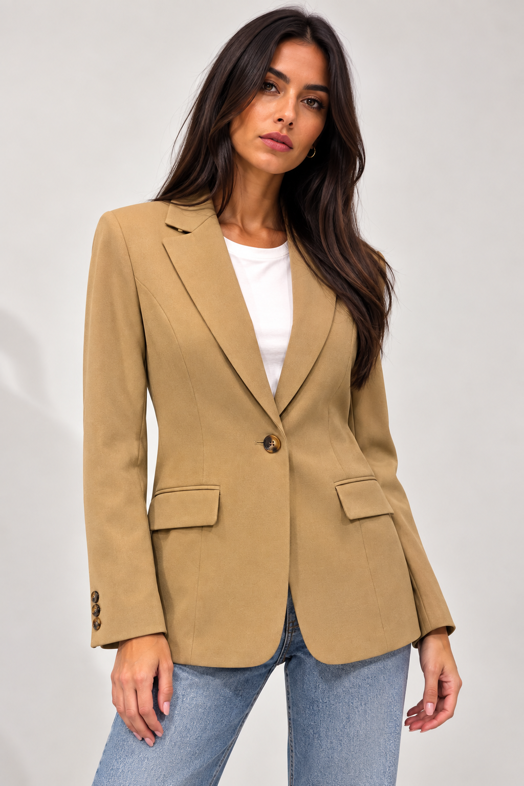 Blazer Fracomina Cammello