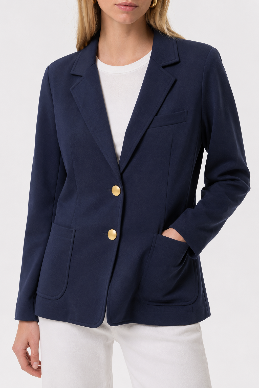 Giacca Blazer Blu Navy