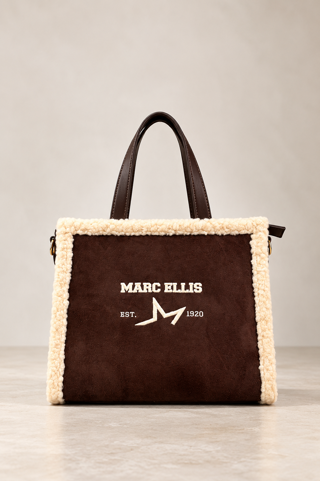 Borsa Marc Ellis “Buby Buckskin M” – Chocolate