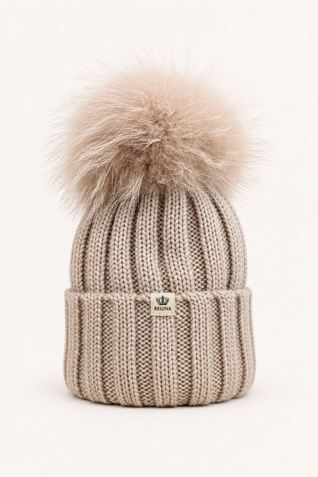 Cappello Regina 100% Lana – Beige