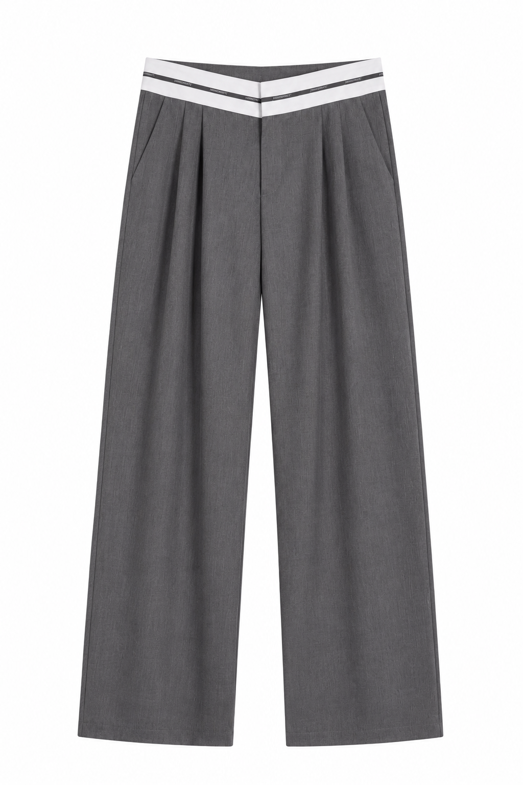 Pantalone Palazzo con Cintura a Contrasto – Hinnominate