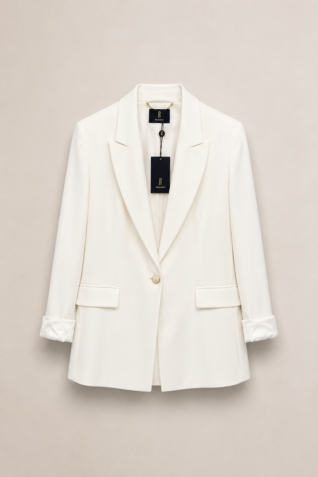 Blazer bianco elegante