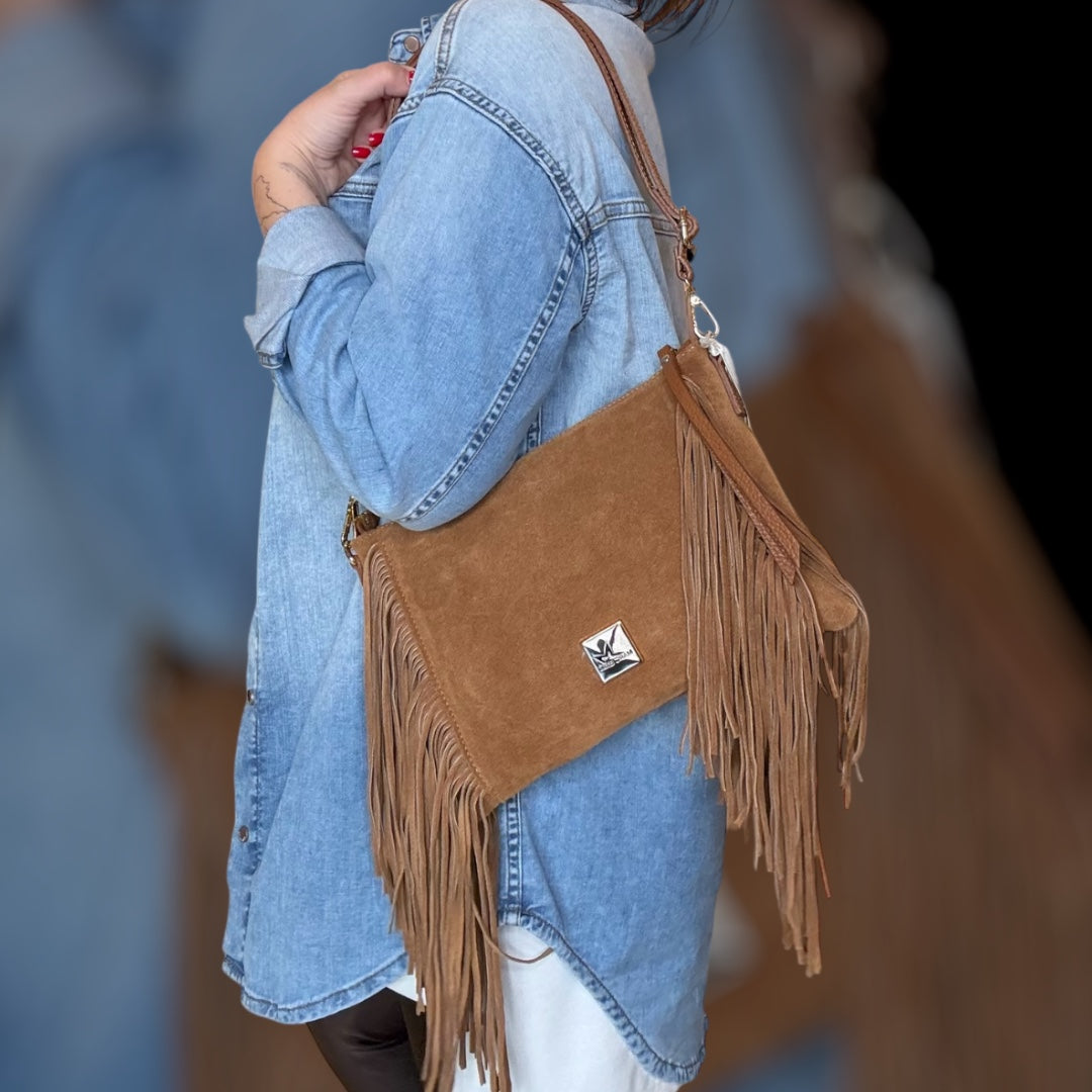 BORSA SCAMOSCIATA Calira